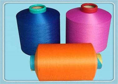 Китай Цветной полиэфирная допинг окрашенная пряжа 100D / 48F для вязания перчаток / носков поставщик