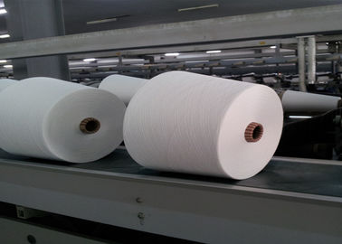 Китай Девственница закрученная полиэстером пряжи 30с белая, закрученный поток полиэстера шить для вязать/сплетя поставщик